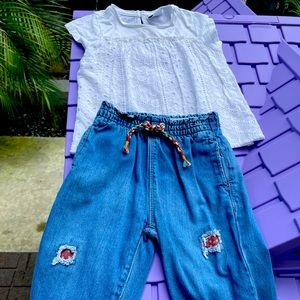 Zara Baby Jeans Set